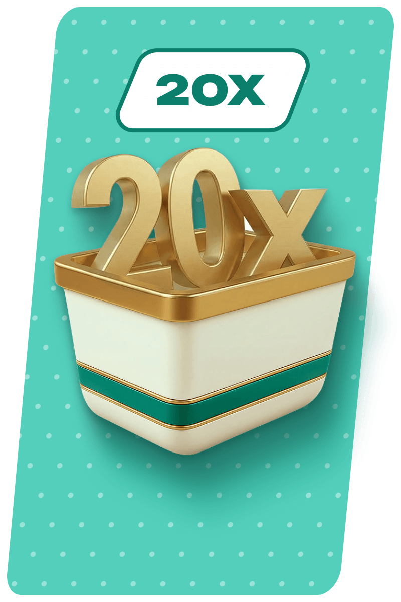 Make 20 shop purchases