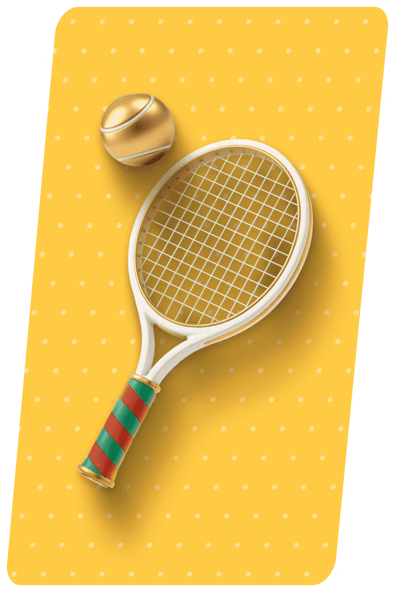 Platziere eine Kombiwette auf Tennis